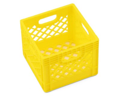 Exclusive RC 1/6 Scale Milk Crate (Yellow) (SCX6) [ERC-6-1091]