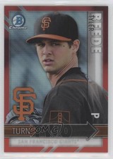 2016 Bowman Chrome Turn Two Red Refractor 3/5 Tyler Beede Phil Bickford 0b0
