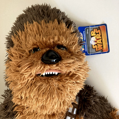 Build-A-Bear Star Wars Chewbacca Plüsch 23 Zoll neu mit Etikett