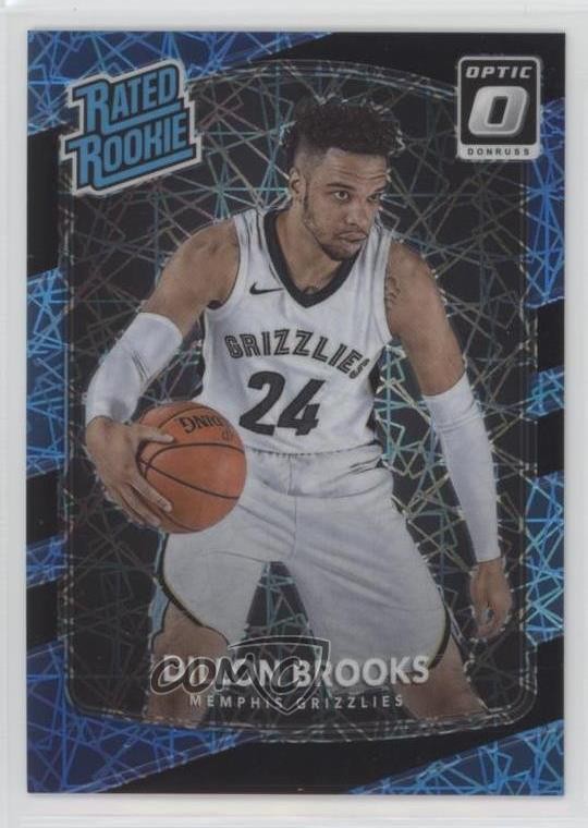 2017-18 Donruss Optic Rated Rookie Black Velocity Prizm 21/39 Dillon Brooks fm0