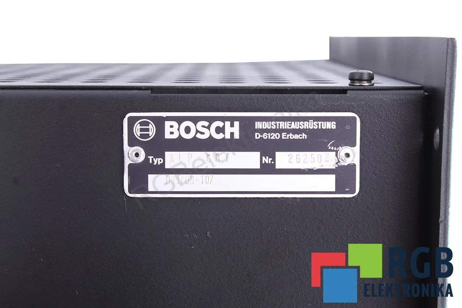 ALP-CRT 041703-107 BOSCH - Reconditionné - Garantie 24 mois