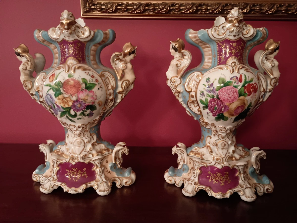 French Porcelain In Antique Ceramic & Porcelain Vases for sale | eBay
