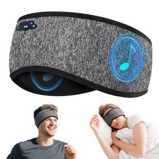 Sleep Headphones Bluetooth 6.0 Headband, 20H Playtime Headband Headphones wit...