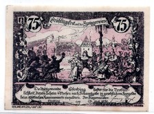 1920 Austria City of Eferding Notgeld 75 Heller Note (2864)