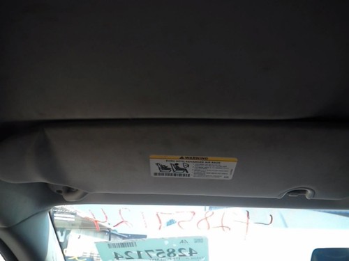 Driver Left Sun Visor Without Illumination Fits 11-20 CARAVAN 104886295