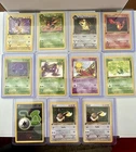 Pokémon TCG Team Rocket 1st Edition 11-Card Lot Dark Jolteon Charmander LP/MP