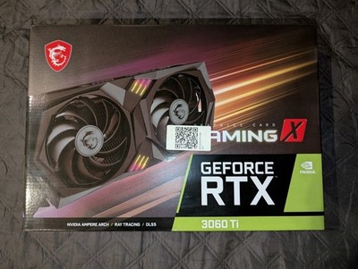 MSI GeForce RTX 3060 Ti Gaming X 8GB GDDR6 LHR Graphics Card