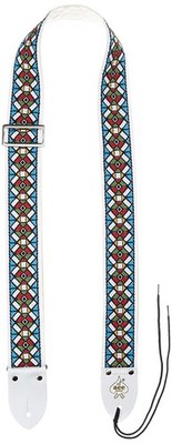 D'Andrea ACE 3 Vintage Reissue Stained Glass Adjustable 2'' Wide Guitar Strap
