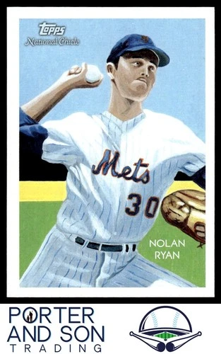 Nolan Ryan 2010 Topps National Chicle #249 New York Mets Baseball Card