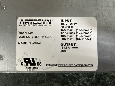 Artesyn Power Supply 