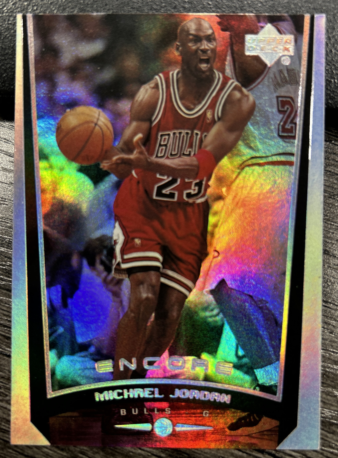 Michael Jordan 1998 Upper Deck Encore Holo Foil #108 Chicago Bulls