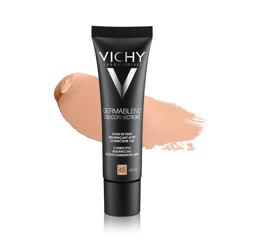 3D Vichy Dermablend 3D corrective fondation 16HR 30ml Shade Sand 35 - Image 3 of 3