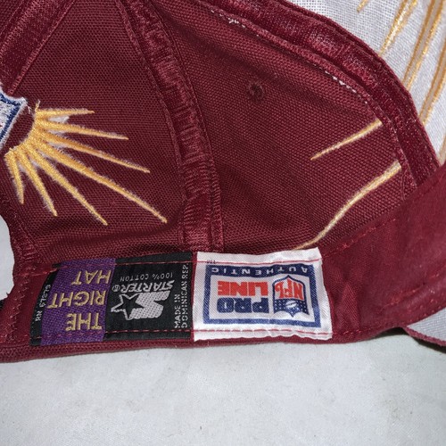 New Washington Redskins PRO LINE SHOCKWAVE STARTER ELECTRIC BOLT HAT NFL RARE - Bild 5 von 6