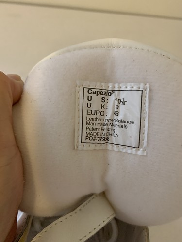 Zapato de baile Capezio suela dividida, para mujer blanco talla 10,5 M - Imagen 4 de 6