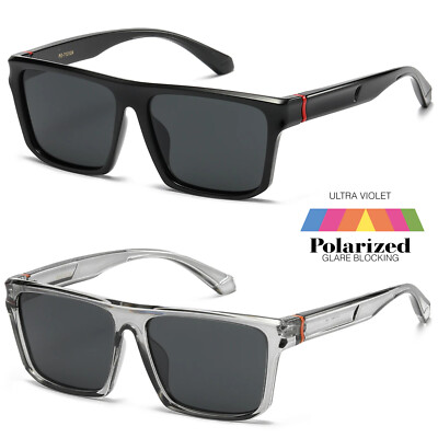 Square Polarized Sunglasses for Men Women Outdoor Sports