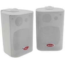 Boss MR43W 3-Way Indoor/Outdoor Speaker 200W White