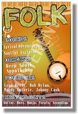 Folk - NEW Music Poster mu084 