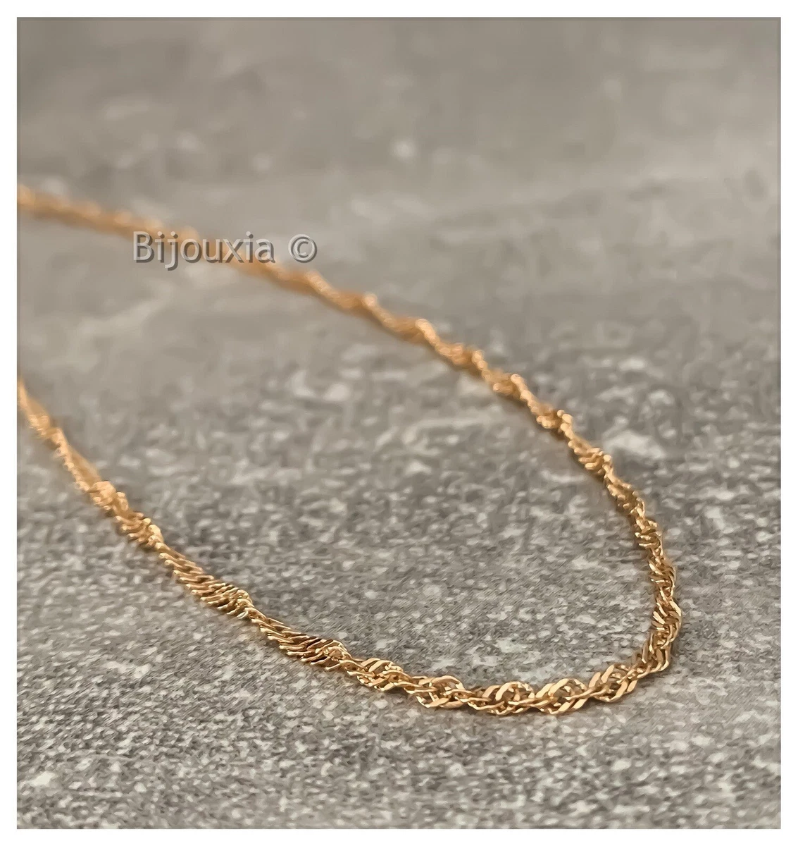 Collana Donna Catena Ovale Con Perla D'Acqua Dolce Naturale &ndash; Placcata Oro 14K, Regolabile