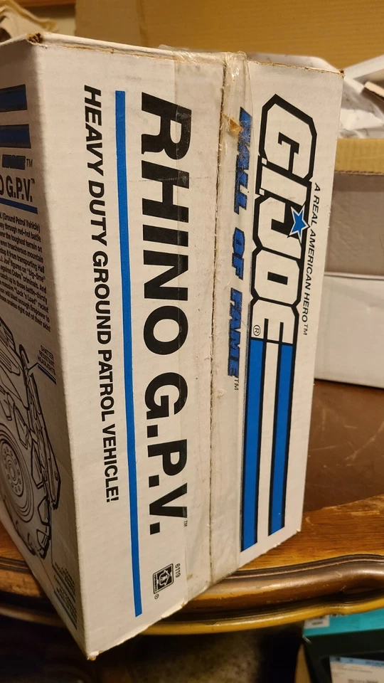 MiB Vintage Gi Joe real american hero Hall of Fame Rhino G.P.V. - Image 4 of 4