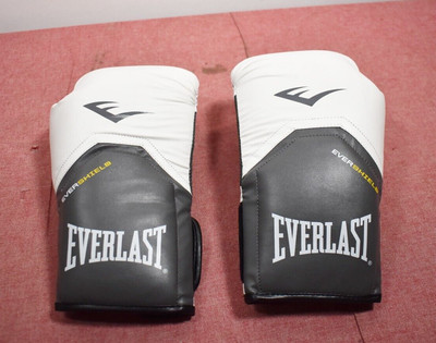 Everlast Pro Style Elite 12oz Training Boxing Gloves White