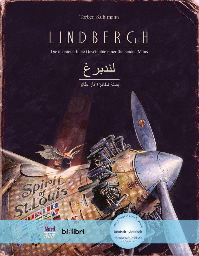 Thumbnail - Lindbergh. Kinderbuch Deutsch-arabisch Mit Mp3-hörbuch Zum
