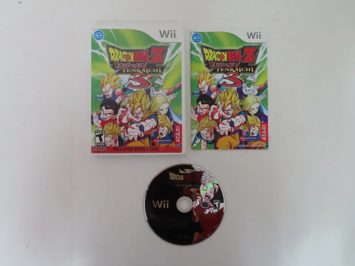Dragon Ball Z Budokai Tenkaichi 3 with Bonus Disk - (PS2