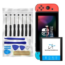 Long Lasting 4400mAh Battery Tool Set For Nintendo Switch HAC-001 Game Console