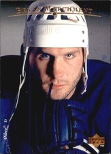 Bryan Marchment Signed Auto 1995-96 Upper Deck card Edmonton Oilers