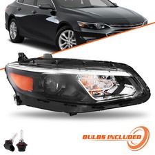For 2016-2018 Chevy Halogen Malibu Headlights Passenger Side Chevrolet Headlamps