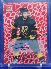 2020-21 Skybox Metal Universe Rubies Auto RC Gage Quinney Vegas Golden Knights 