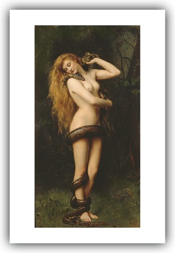 John Collier : "Lilith" (1887) — Giclee Fine Art Print - Picture 6 of 7