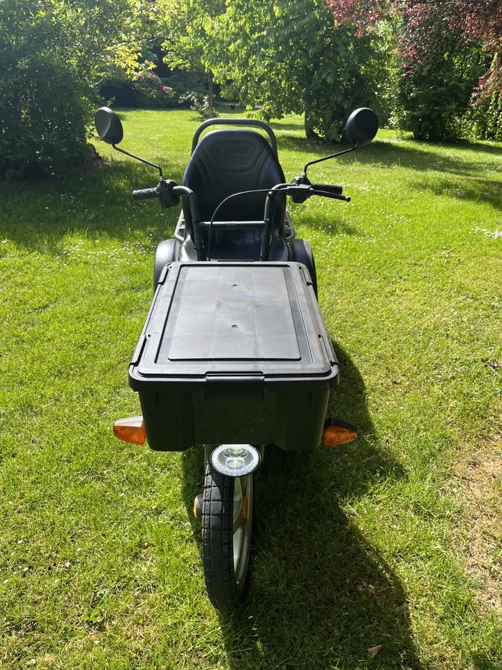 Kyburz DXP Elektrofahrzeug Dreirad Seniorenmobil 45km/h drauf setzten los fahren - Bild 3 von 4