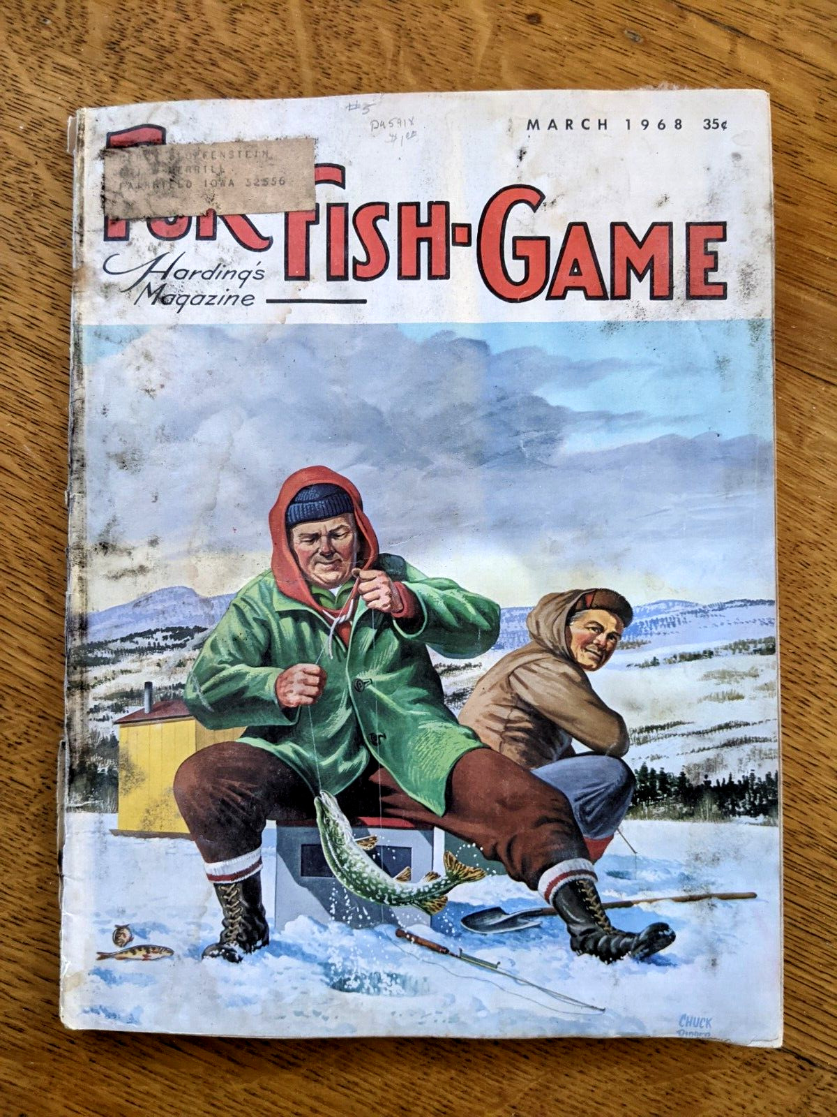 💎 Fur Fish-Game March 1968 Vintage Magazine - Low Grade - COMBINE SHIPPING 💎