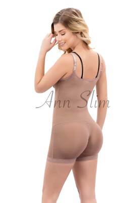 Fajas Colombianas Reductora Levanta Cola Post-Surgery Body Shaper Ann Slim 7003 