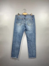 A.P.C. PETIT NEW STANDARD Men`s Blue Cropped Denim Jeans Size 34
