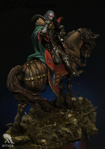 Vlad Dracula 75mm Painted Miniature Tin Toy Soldier | Museum Level - Picture 8 of 9