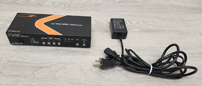 Altona AT-HD4-V41 High Speed 4x1 HDMI Switch Switcher Tested Working