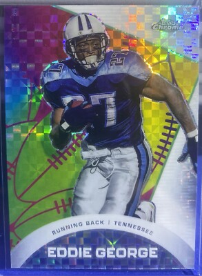 2023 Topps Composite - Chrome All-Etch X-Fractor #CAE-16 Eddie George