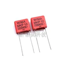 Germany WIMA Film Capacitor 630V 332 0.0033UF 3300PF 3n3 5% MKP10 Pitch 7.5mm