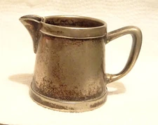 Small Silverplate Pitcher Universal Hospital Supply Chicago Antique