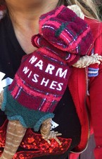 WARM WISHES PRINTS XLRG SOFT SLEEVESLESS BODY SHIRT HOODY 4 UNISEX BEARDEDDRAGON