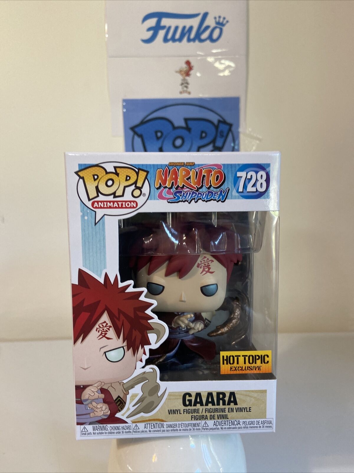 Funko Pop Animation - Naruto Shippuden Gaara 728 (Novo) - Arena