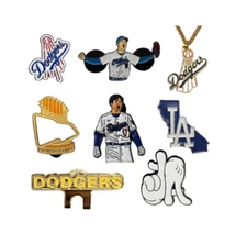 LOS ANGELES DODGERS OHTANI HAT/CLOTHING METAL ENAMEL PINS