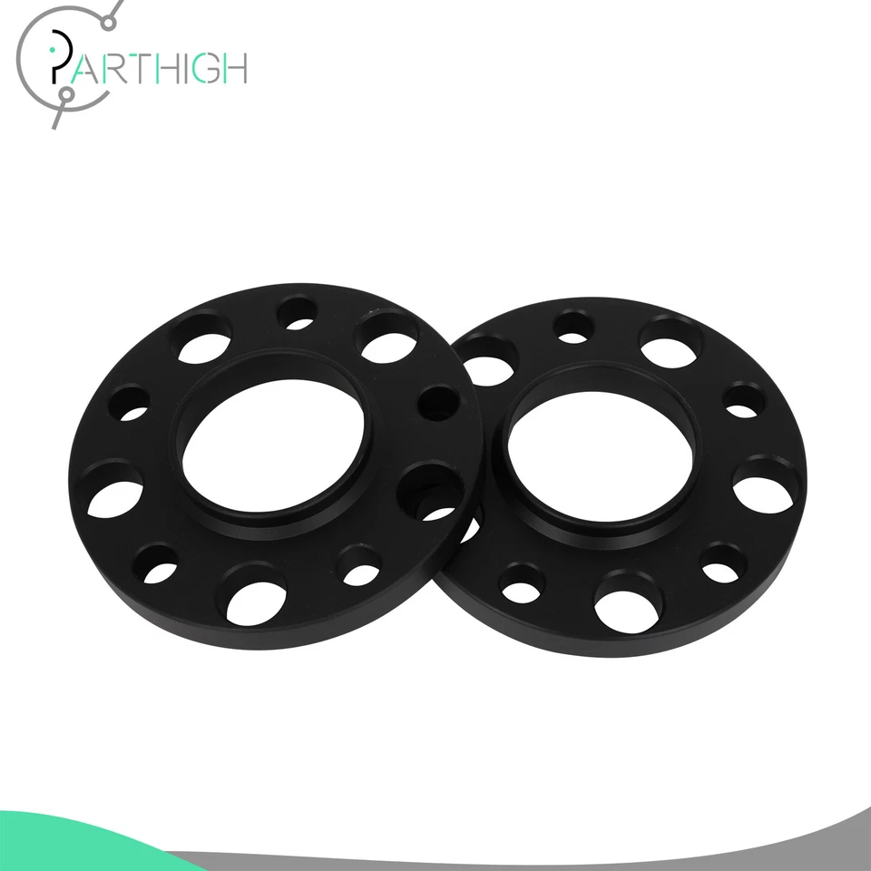 Espaciadores de rueda centrados en el cubo (2) 15 mm de grosor 12x1,5 para BMW 128i 325i 328i 330i 5x120 Foto 2 de 4