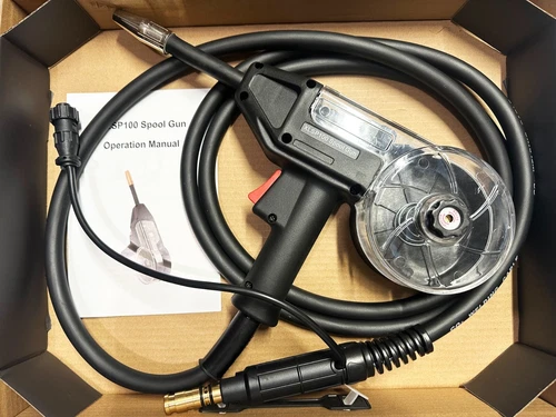 Pistola de carrete de repuesto Lincoln Magnum PRO 100SG 4 pines, 10 pies (3 m) - cable de aluminio - Imagen 1 de 5