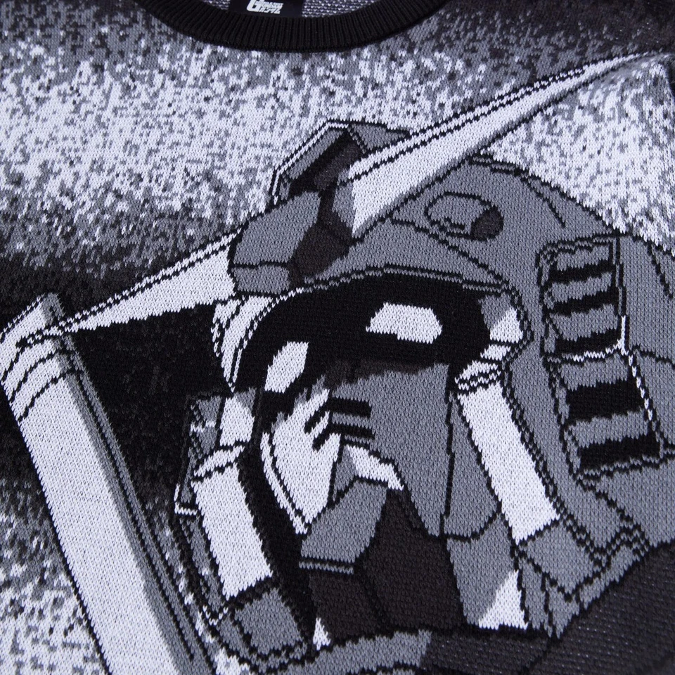 HUF x Gundam Wing Static Crewneck Sweater Cotton M Medium - NEW NWT - Image 3 of 4