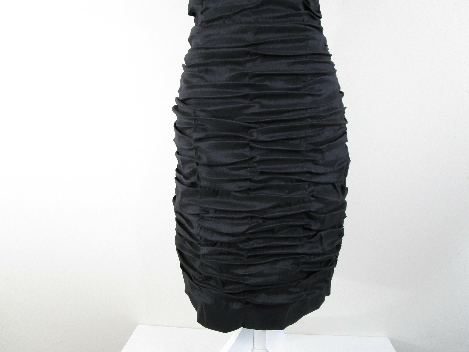 Calvin Klein Womens Solid Black Pleated Formal Co… - image 5