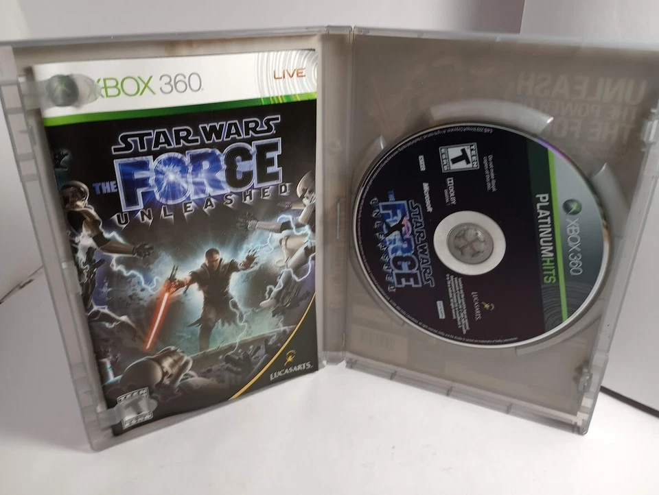 Star Wars the Force Unleashed PH Xbox 360 AD - (See Pics) - Image 3 of 4