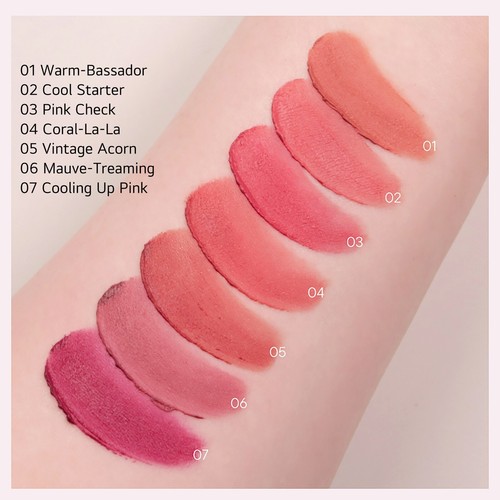 PERIPERA Over Blur Tint 7 Colors 3.5g 2024 S/S 7colors Matte K-Beauty - Picture 3 of 14