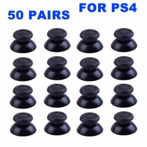 100X Replacement Controller Analogue Thumbsticks Thumb Grip for PS4 Playstation